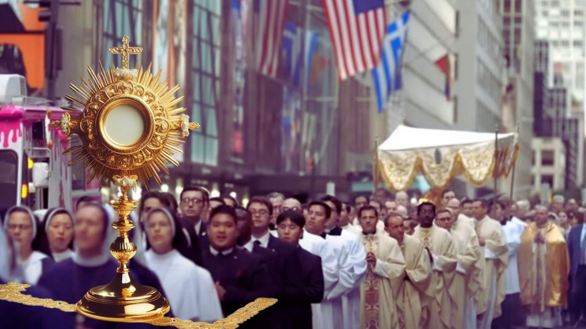 procession USA 1200x675 - Renouvellement de la foi au Congrès eucharistique d'Indianapolis